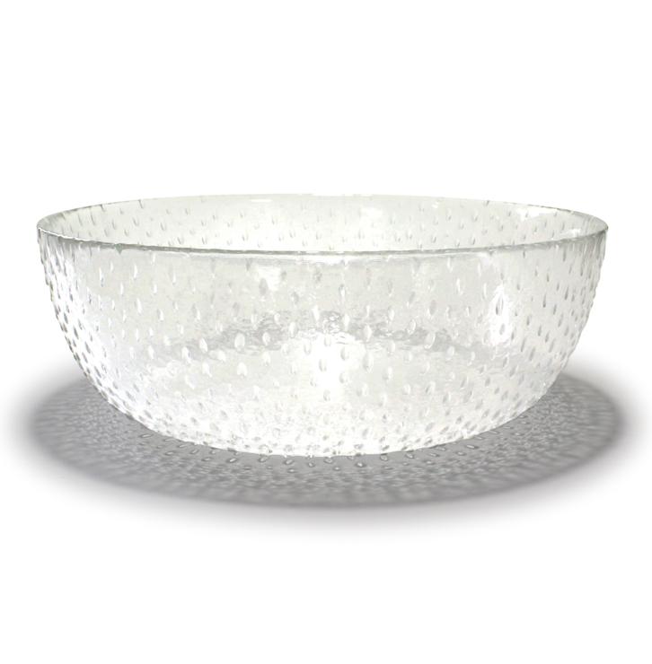 aida Raw Glass Bowl Ø26,5Cm
