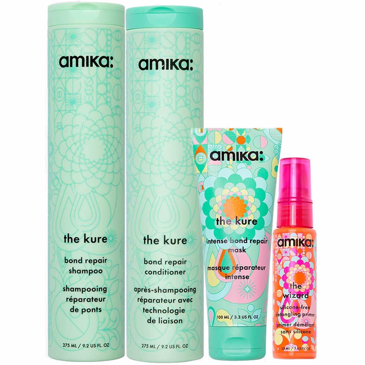 Amika Realm of Repair Strength + Repair Routine Set