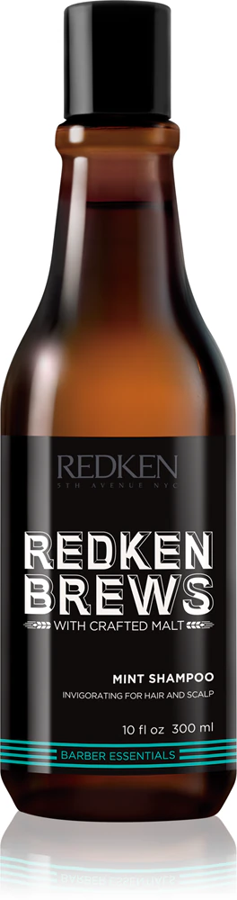 Redken Brews Stimulating Menthol Shampoo for Hair and Scalp