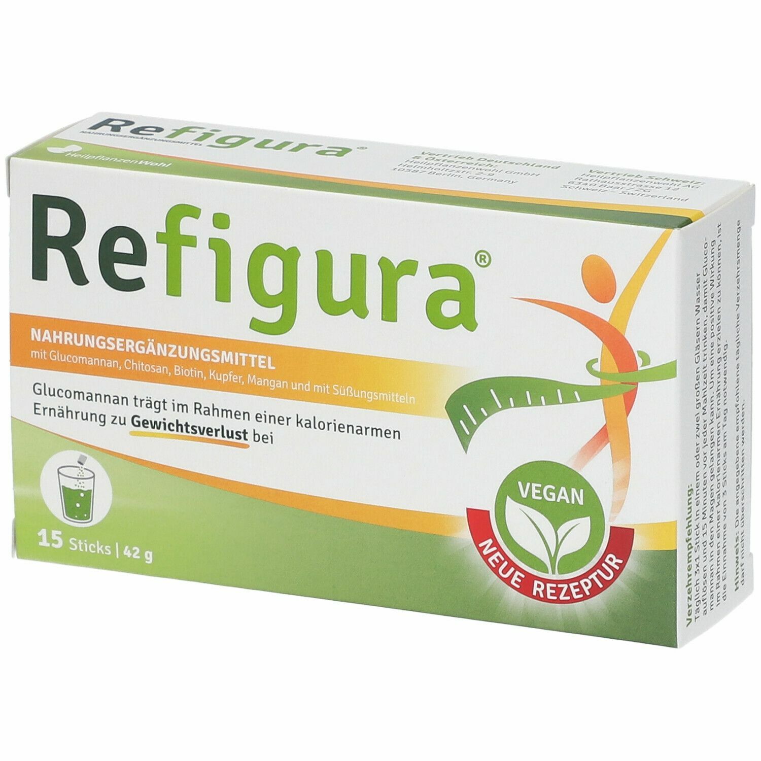 REFIGURA® Sticks - vegan weight loss support