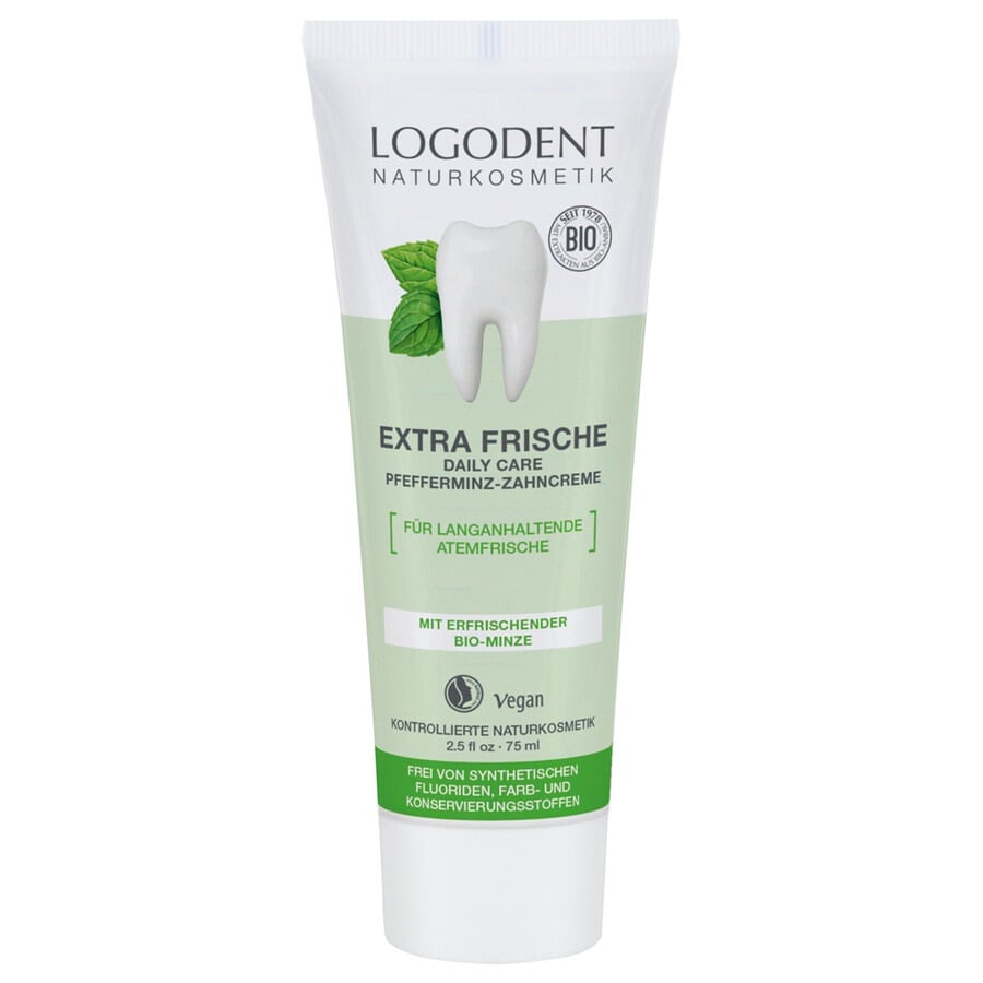 Logona Cleaning Extra Fresh Daily Care Peppermint Toothpaste