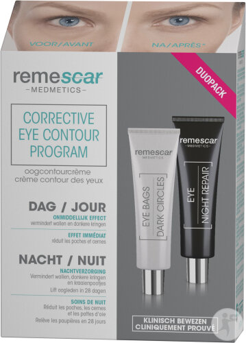 Remescar program for eye contour correction day and night 2x8ml