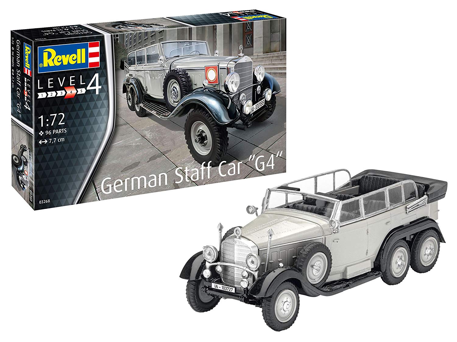 Revell Model Kit Scale German Staff Car G Level