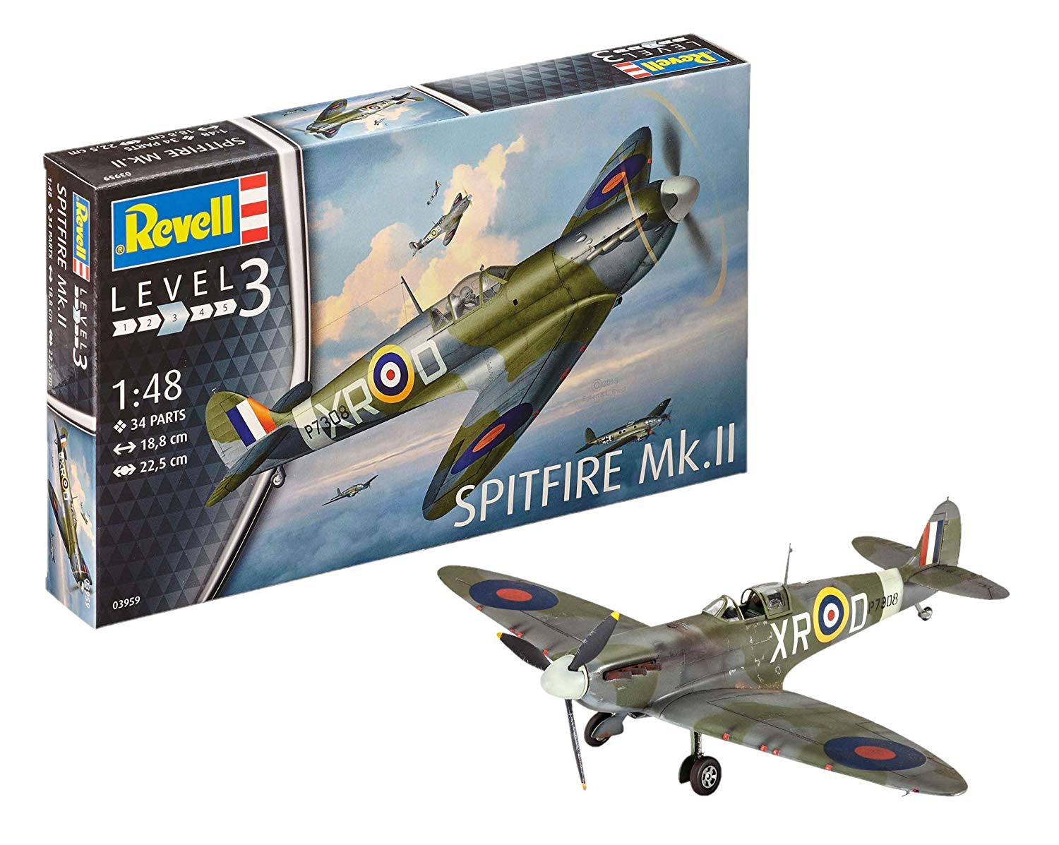 Revell Supermarine Spitfire Mk Ii Scale