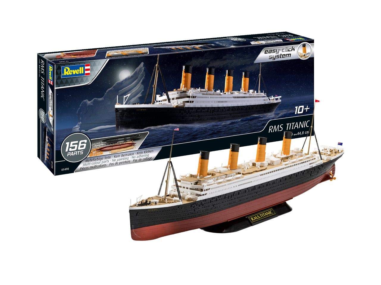Revell 05498 Rms Titanic 10 Model Kit 1: 600 Scale 2Orginalgetreue Replica 