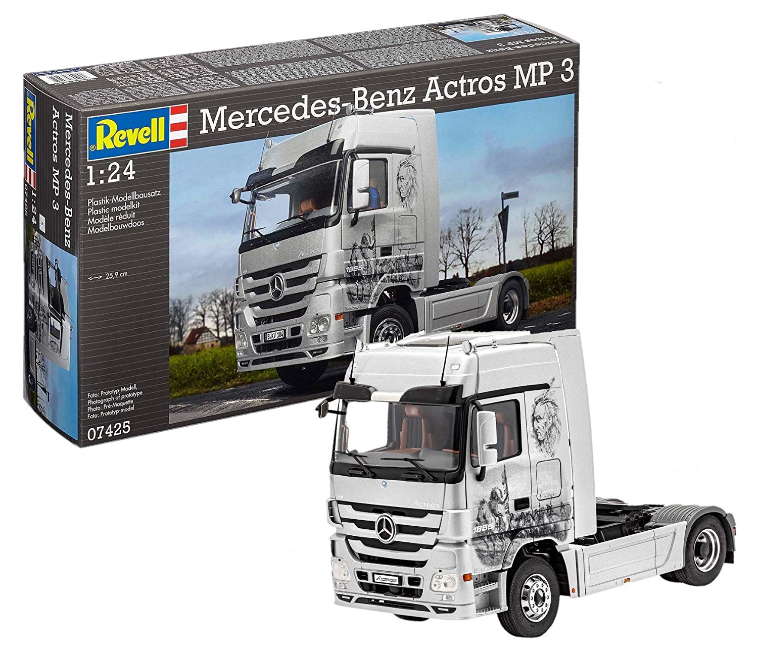Revell Mercedes Benz Actros Mp Scale