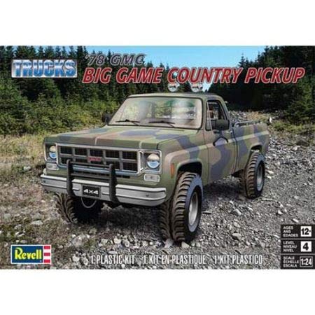 Revell 1/25 – Gmc Big Game American Pickup Truck 78 # 85 7226