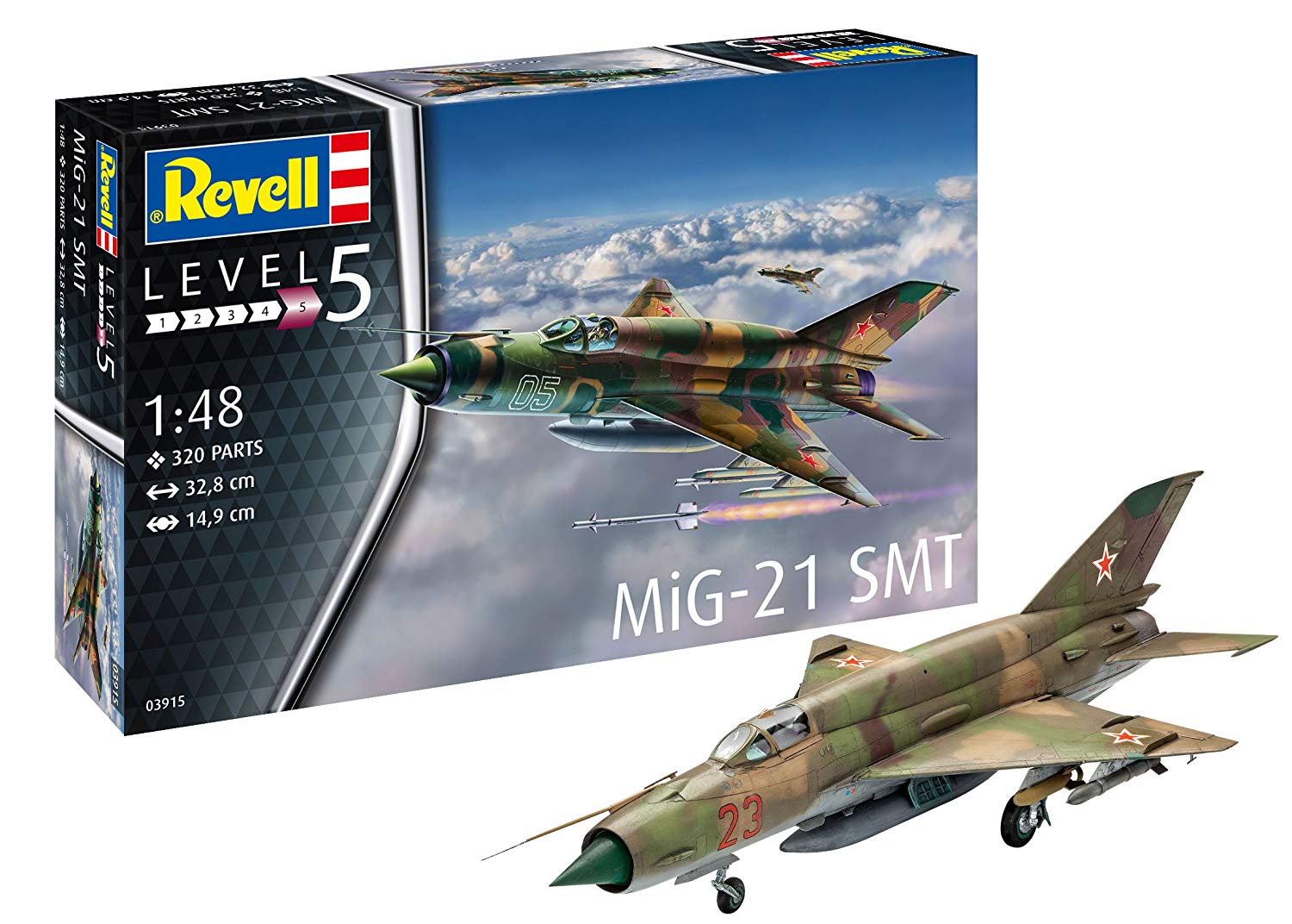 Revell Scale Model Kit Mig Smt Level