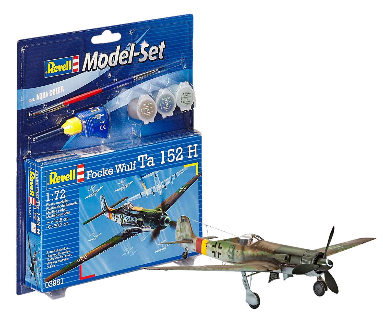 Revell Set Focke Wulf Ta H Model Kit Scale Scale Accessories