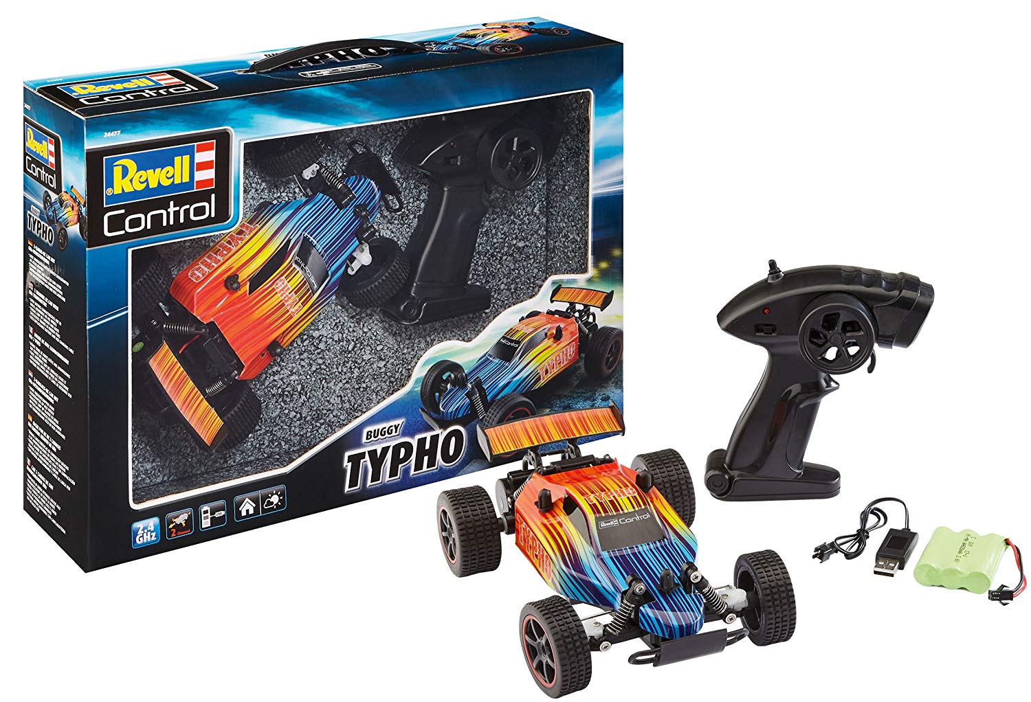 Control Typho Rc Buggy Toy Art Car Design