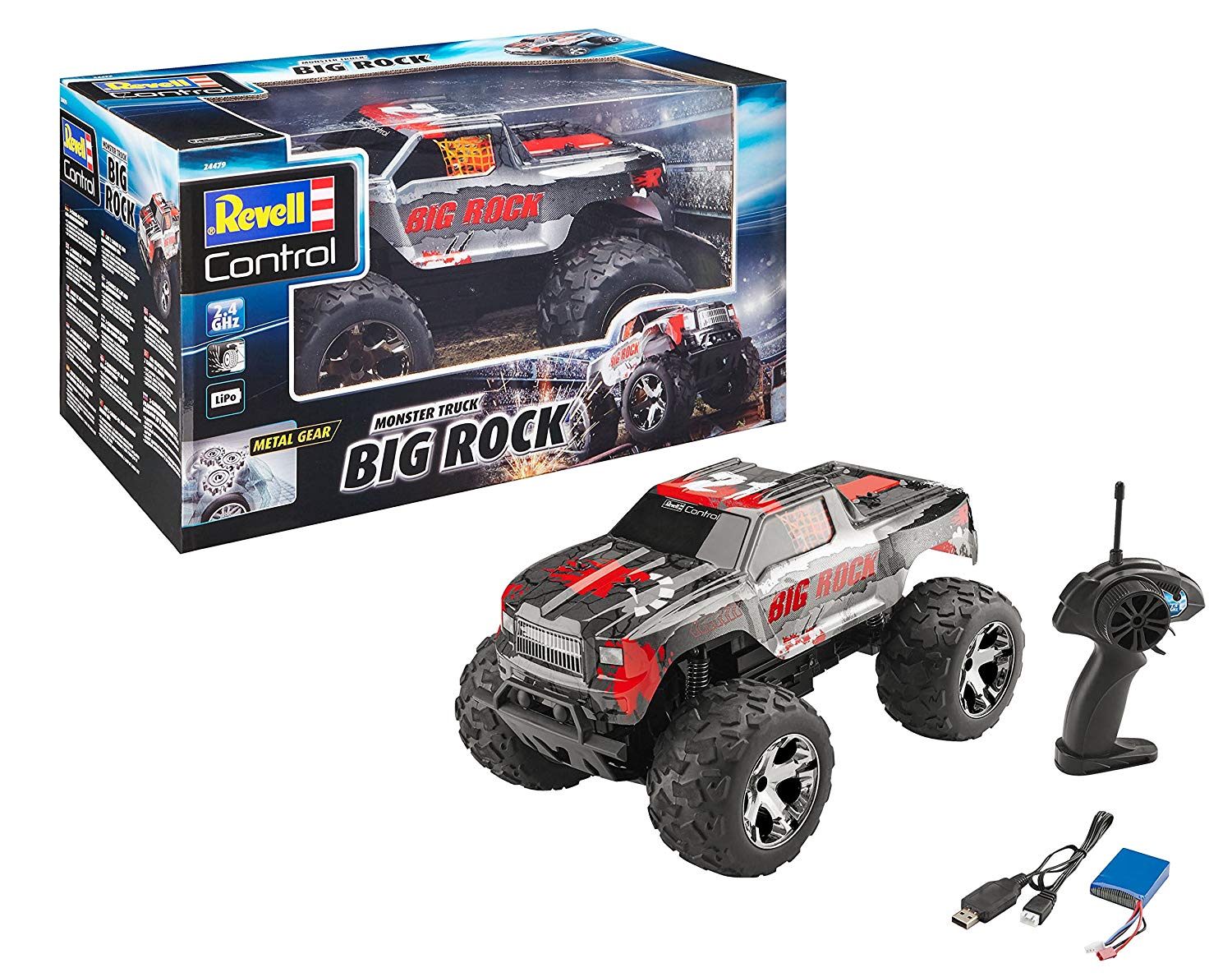 Control Monstertruck Big Rock Toy