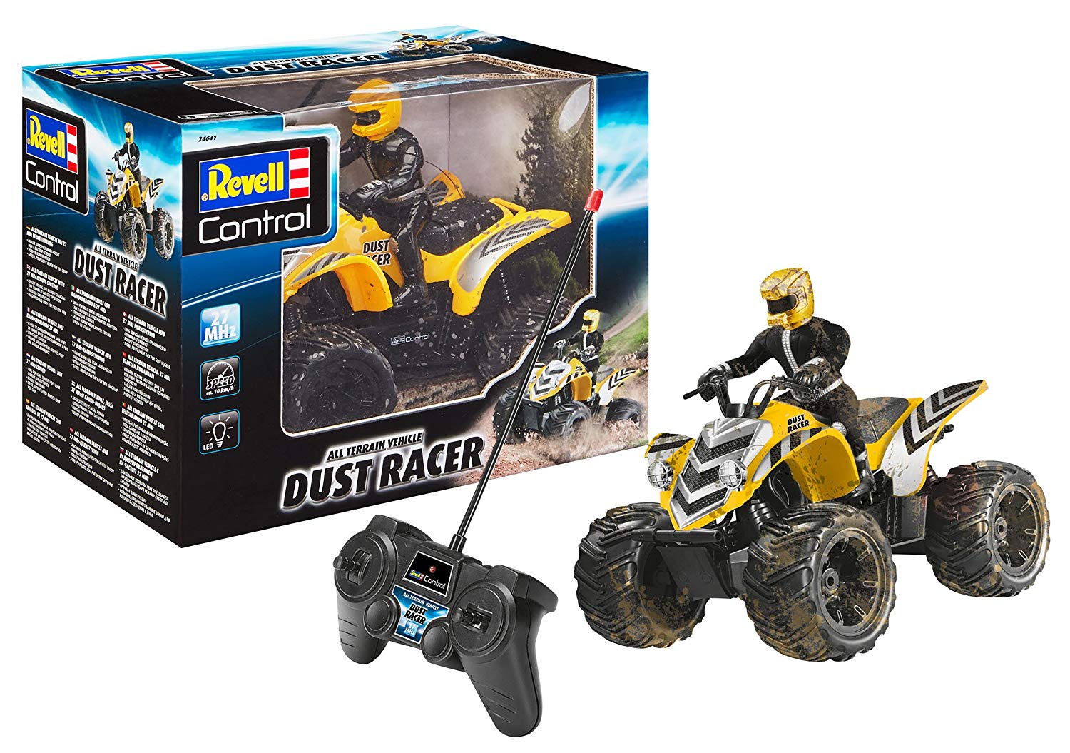 Revell Control Quad New Racer Stardust Beads Mhz Remote Control Entry Level High P