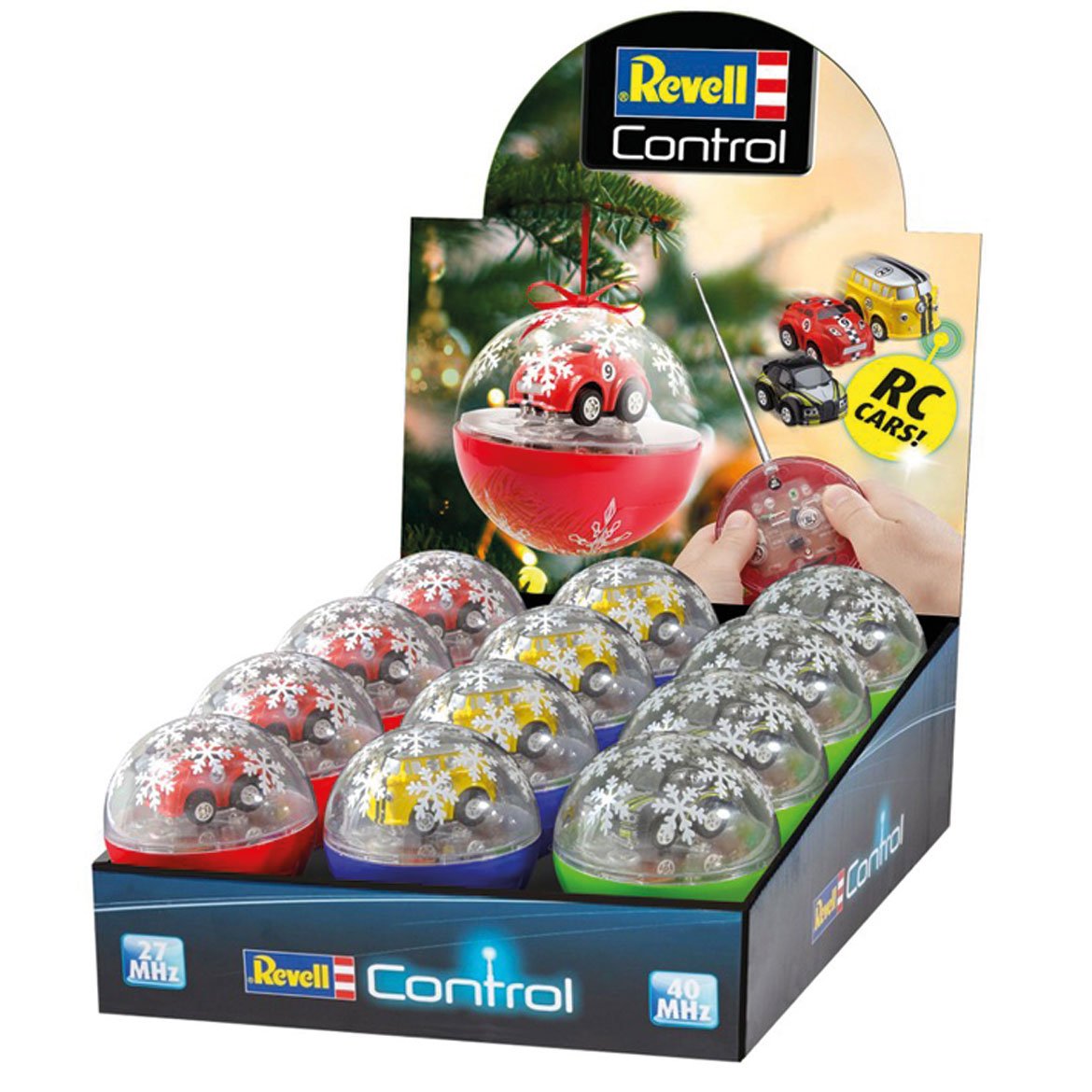 Control Rc Cars Christmas Bauble Bus