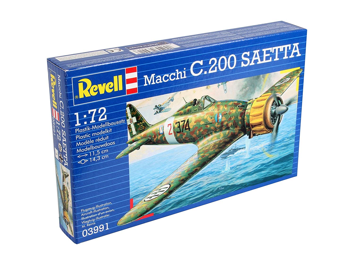 Model Fighter Plane Macchi Mc Saetta