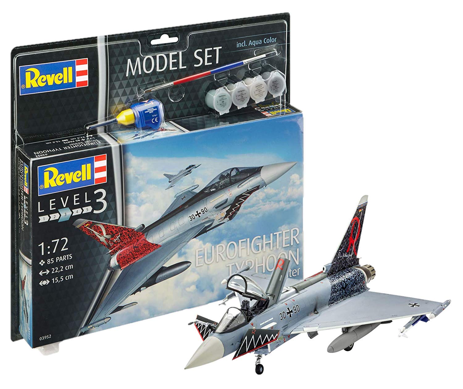 Eurofighter Typhoon Scale Level Magnetic League