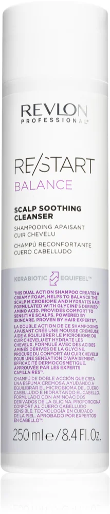 Revlon Professional Re/Start Balance soothing shampoo for sensitive scalps