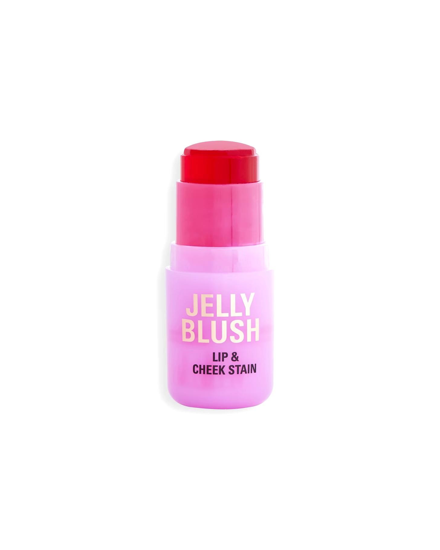 REVOLUTION Lippenstift Jelly Blush Stick Lip and Cheek Stain Strawberry Pink