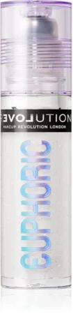 Revolution Relove Euphoric lip oil with glitter particles