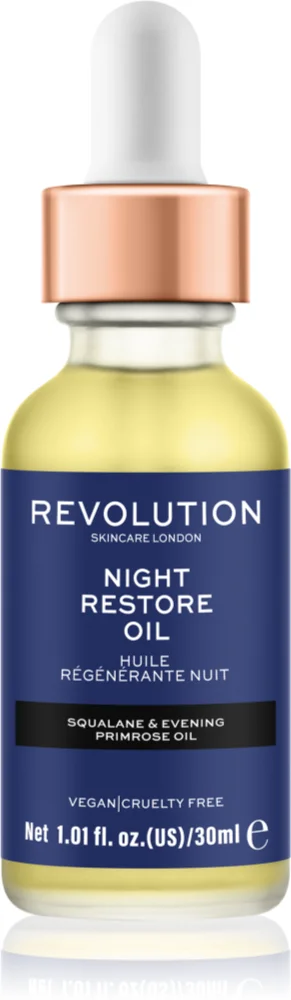 Revolution Skincare Night Restore Oil Brightening and moisturizing oil