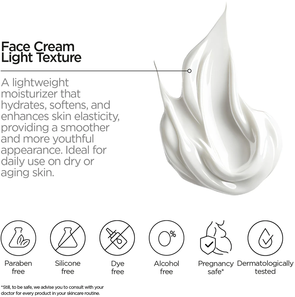 Revox B77 Japanese Routine Face Cream Light Texture light moisturizing cream for the face