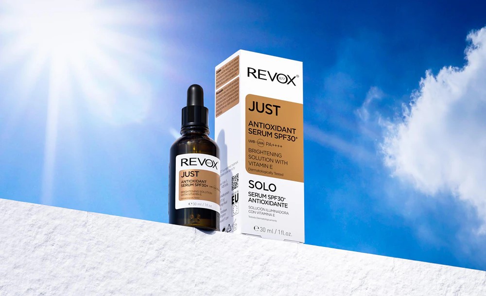 Revox B77 JUST Antioxidant Serum SPF 30+ brightening facial serum SPF 30