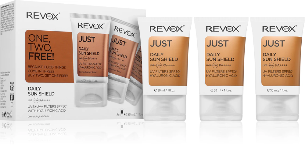 Revox B77 JUST Daily Sun Shield Protective Face Cream SPF 50+