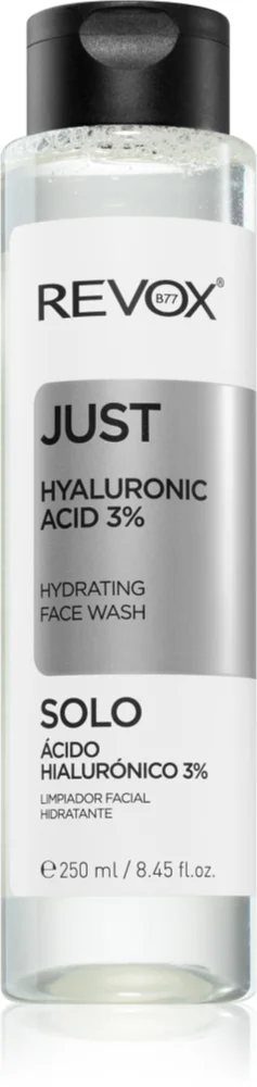 Revox B77 Just Hyaluronic Acid 3% moisturizing cleansing gel for the face