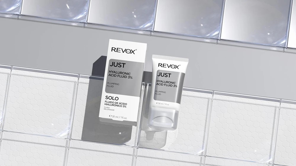 Revox B77 JUST Hyaluronic Acid Fluid 3% light, moisturizing fluid for the face
