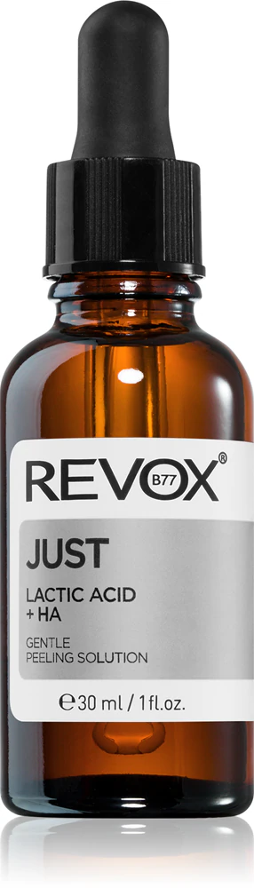 Revox B77 Just Lactic Acid + HA smoothing peeling serum for face and neck