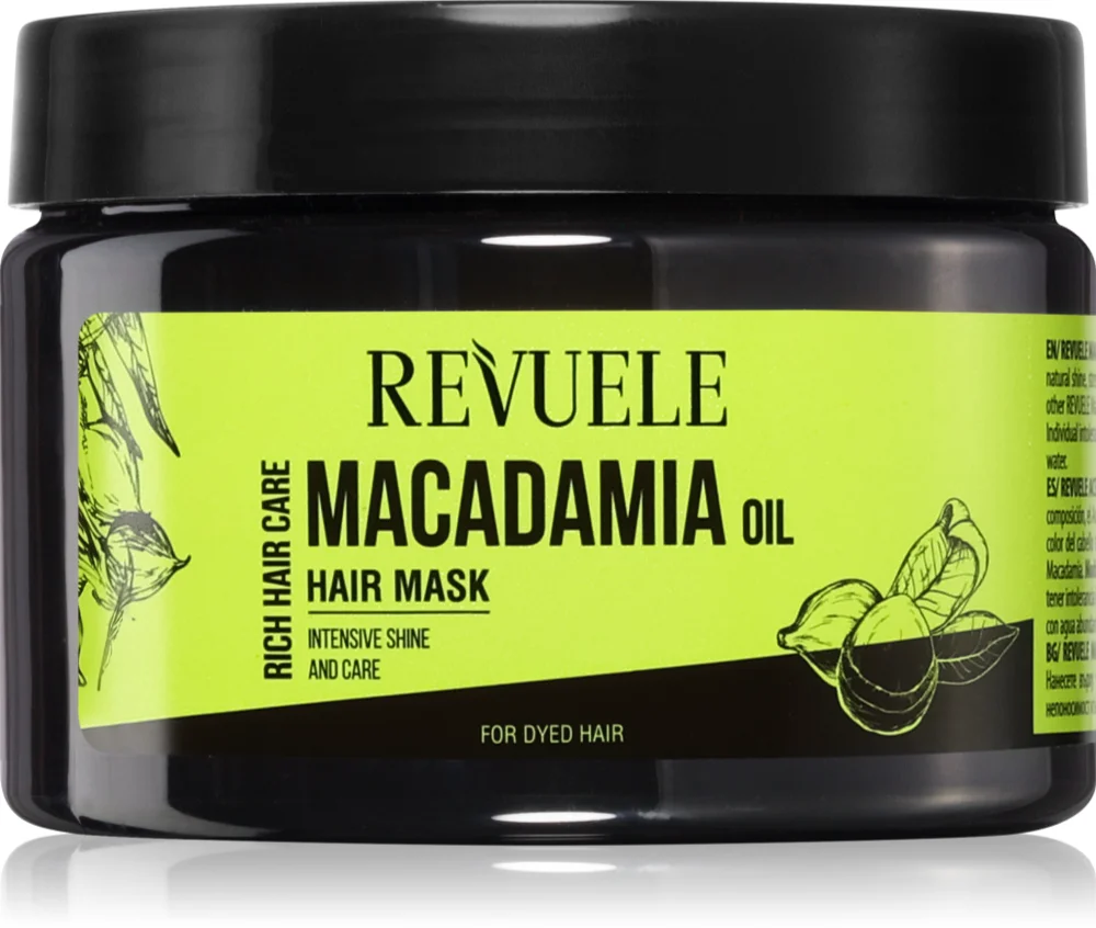 Revuele Macadamia Oil Hair Mask Care mask for colored hair