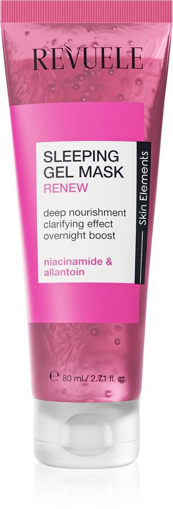 Revuele Sleeping Gel Mask Renew night mask to recover the skin against wrinkles
