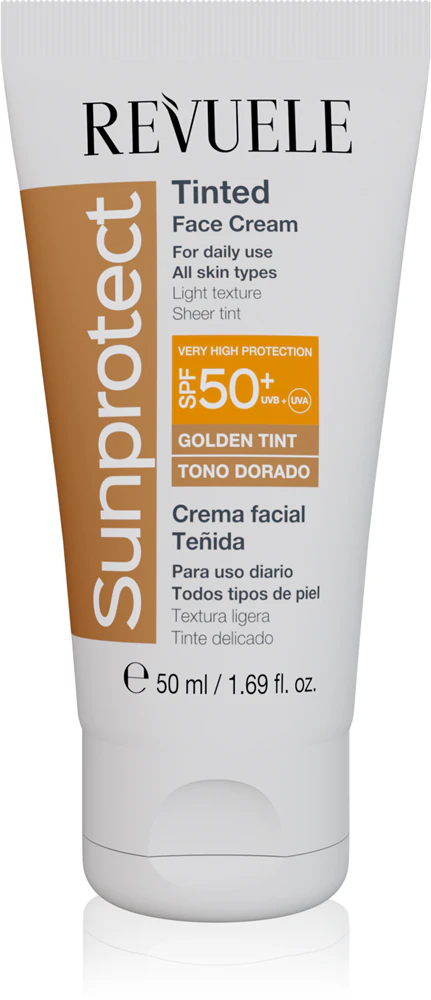 Revuele Sunprotect Tinted Face Cream tinting protective cream SPF 50+