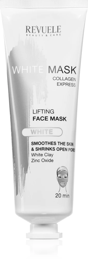 Revuele White Mask Collagen Express lifting and firming mask to shrink pores