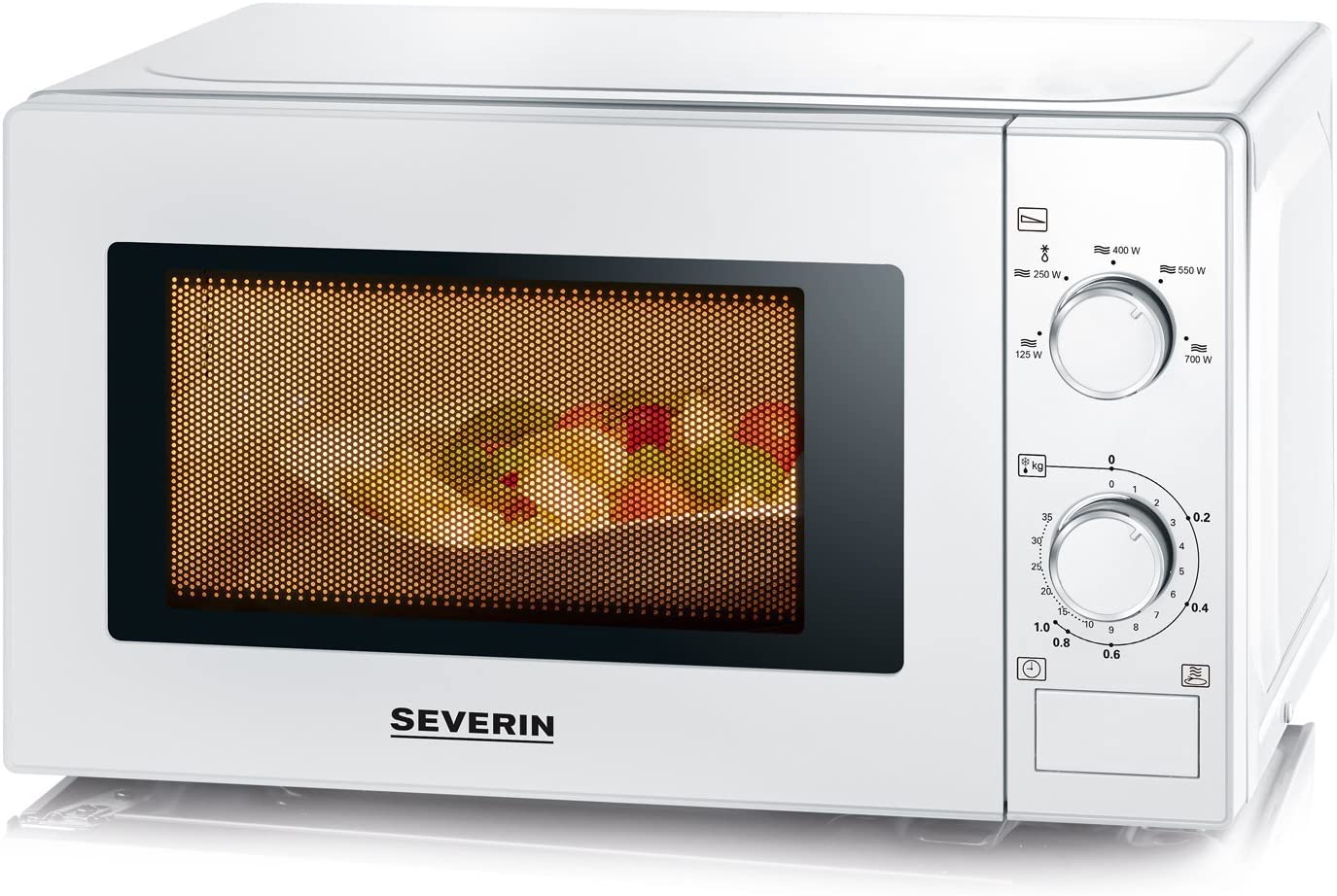 Severin MW 7890 Microwave, 700 Watt, 20 L Cooking Space, Quick and Easy, Ideal for Warming Up