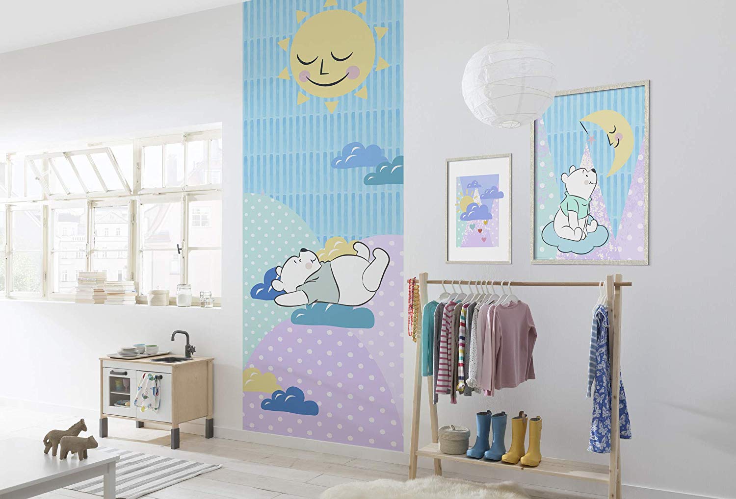 Komar Disney Fleece Photo Wallpaper Winnie The Pooh Take A Nap | Size: 100 