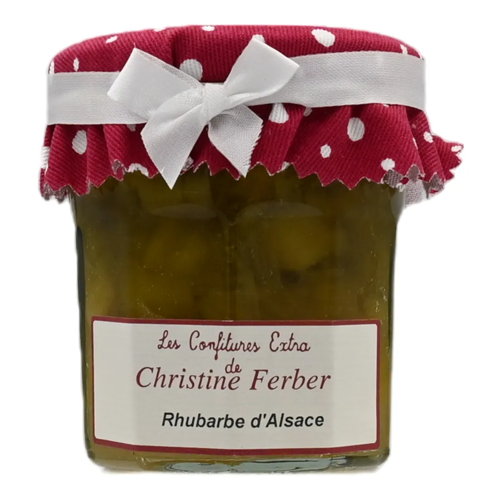 Rhabarber, Confiture extra, Rhubarbe dAlsace, Christine Ferber, 0,22 kg