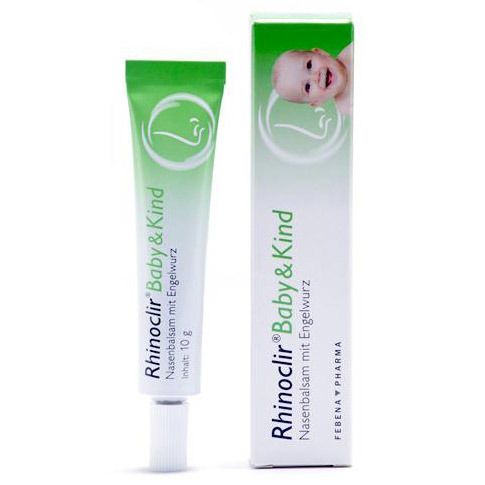 Rhinoclir® Baby & Child Nose balm with angel's root