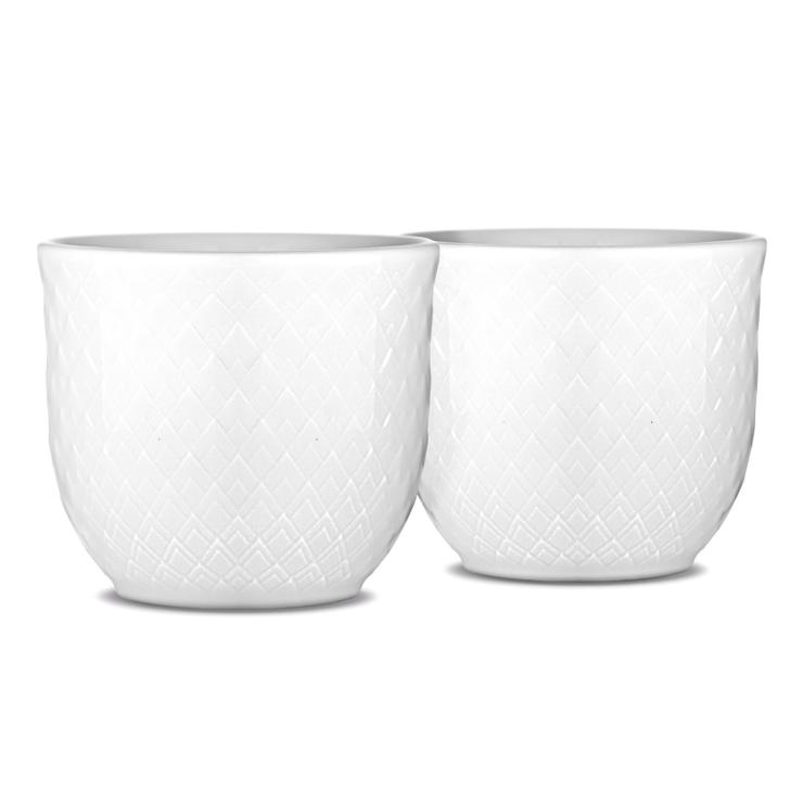 lyngby-porcelan Rhombe Egg Cups, 2-Pack