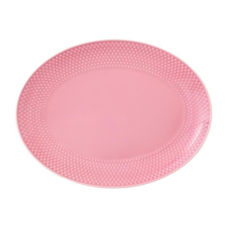 Rhombe oval serving plate 21.5 x 28.5cm