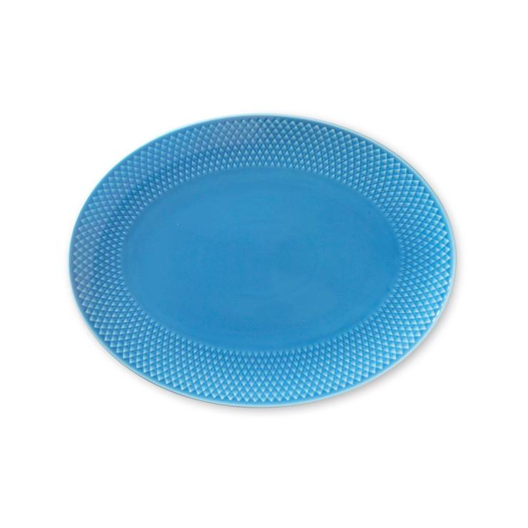 Rhombe oval serving plate 21.5 x 28.5cm