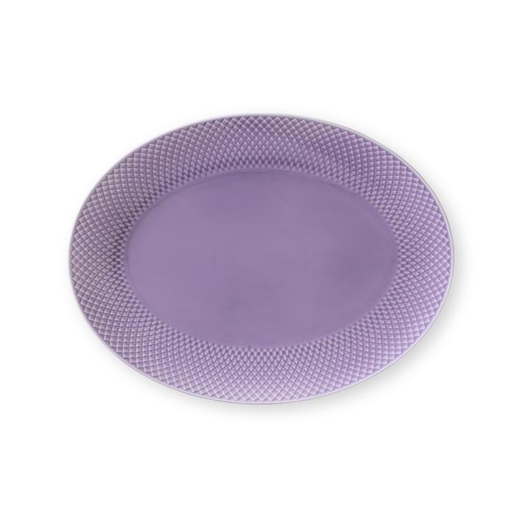 Rhombe oval serving plate 35x26.5 cm