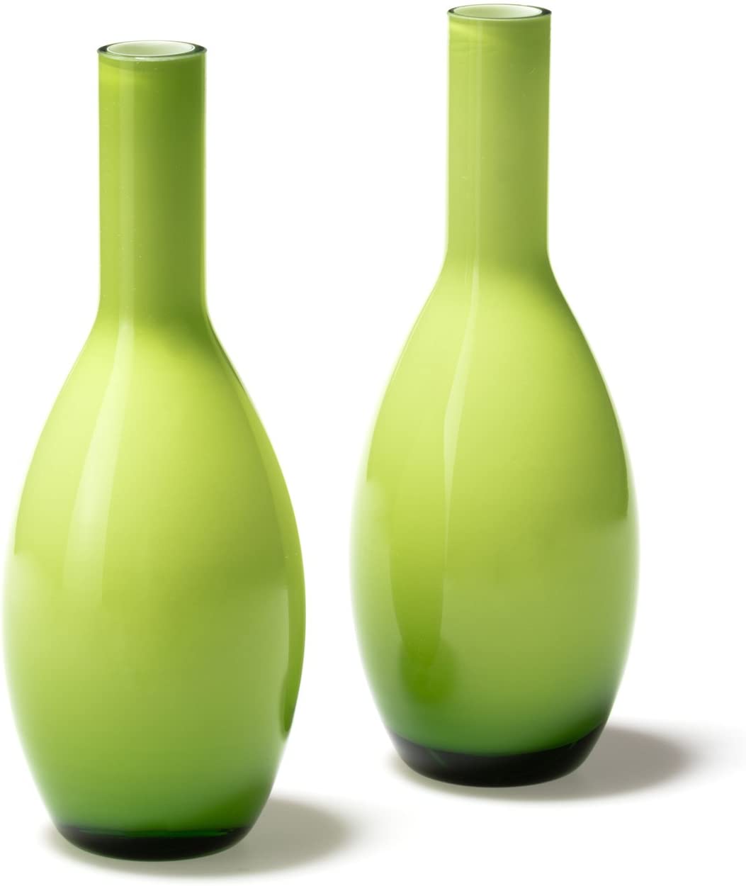 Leonardo Beauty 17290 Set of 2 Table Vases 18 cm Green