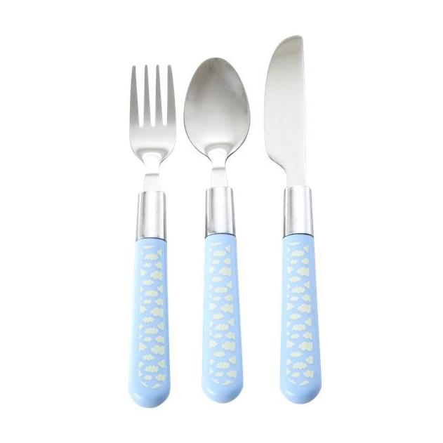 Rice Cloud Childrens Cutlery 3 Parts