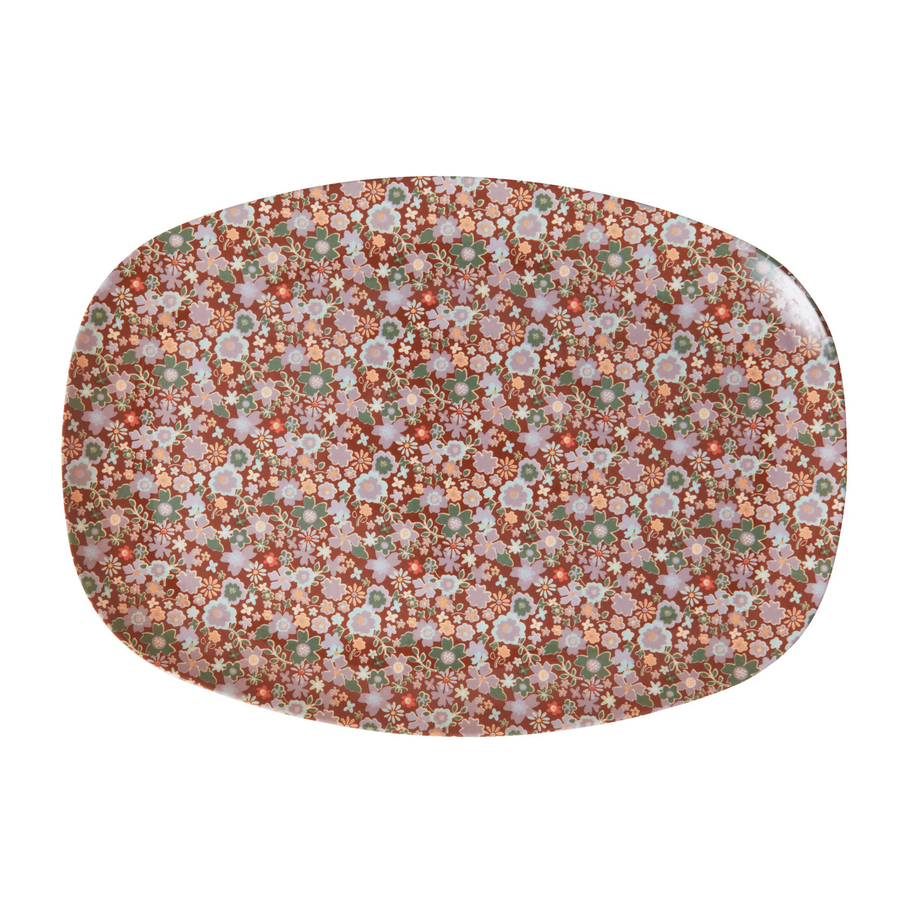 Rice melamine plate 22 x 30cm