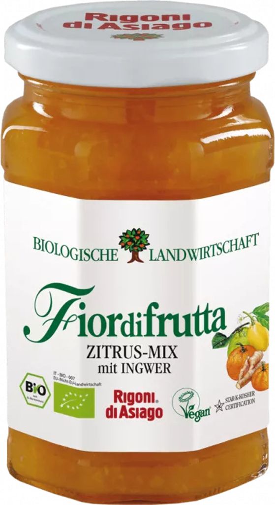 Rigoni di Asiago - Fiordifrutta Zitrus-Mix mit Ingwer - 260g