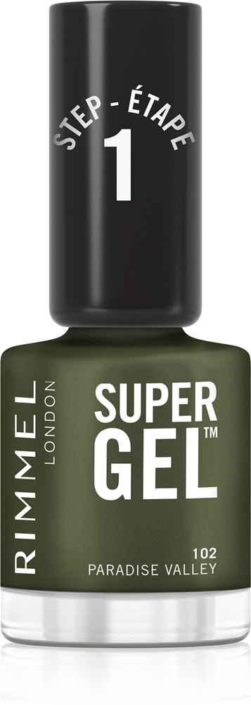 Rimmel Super Gel Gel Polish for Fingernails - no UV/LED lamp required