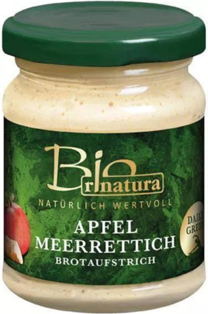 rinatura Apfel-Meerrettich Brotaufstrich, 120g