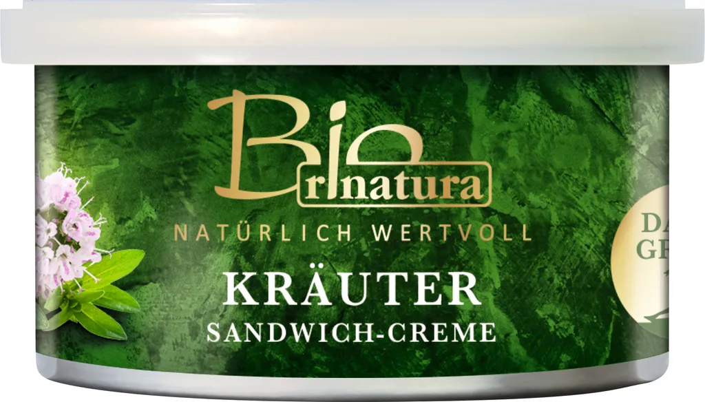 rinatura Sandwich-Creme Kräuter, 125g