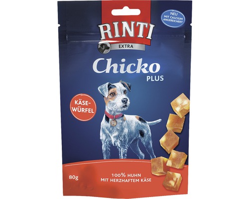Rinti Chicko Cheese Cubes Plus Chicken 80 g