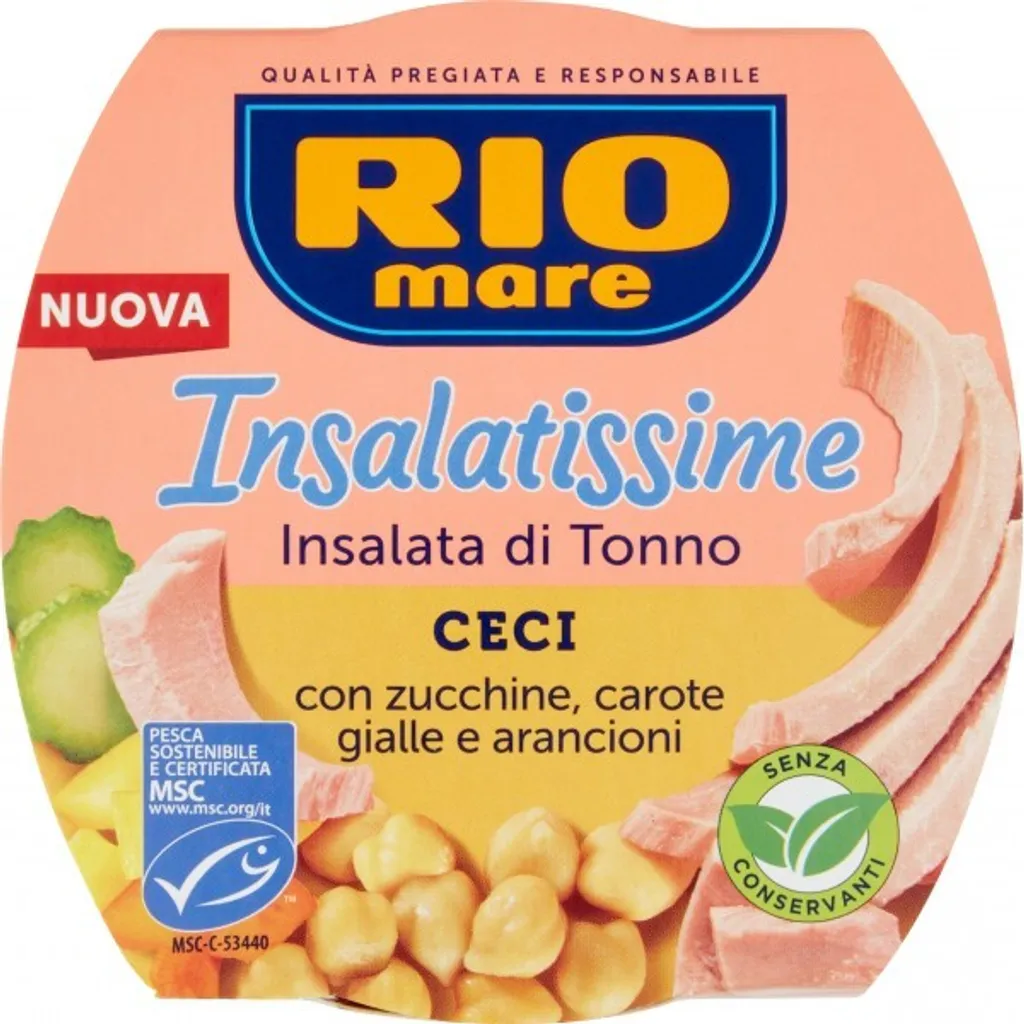 Rio Mare Chickpeas Ready-to-Eat Vegetable Tuna Dish 160g